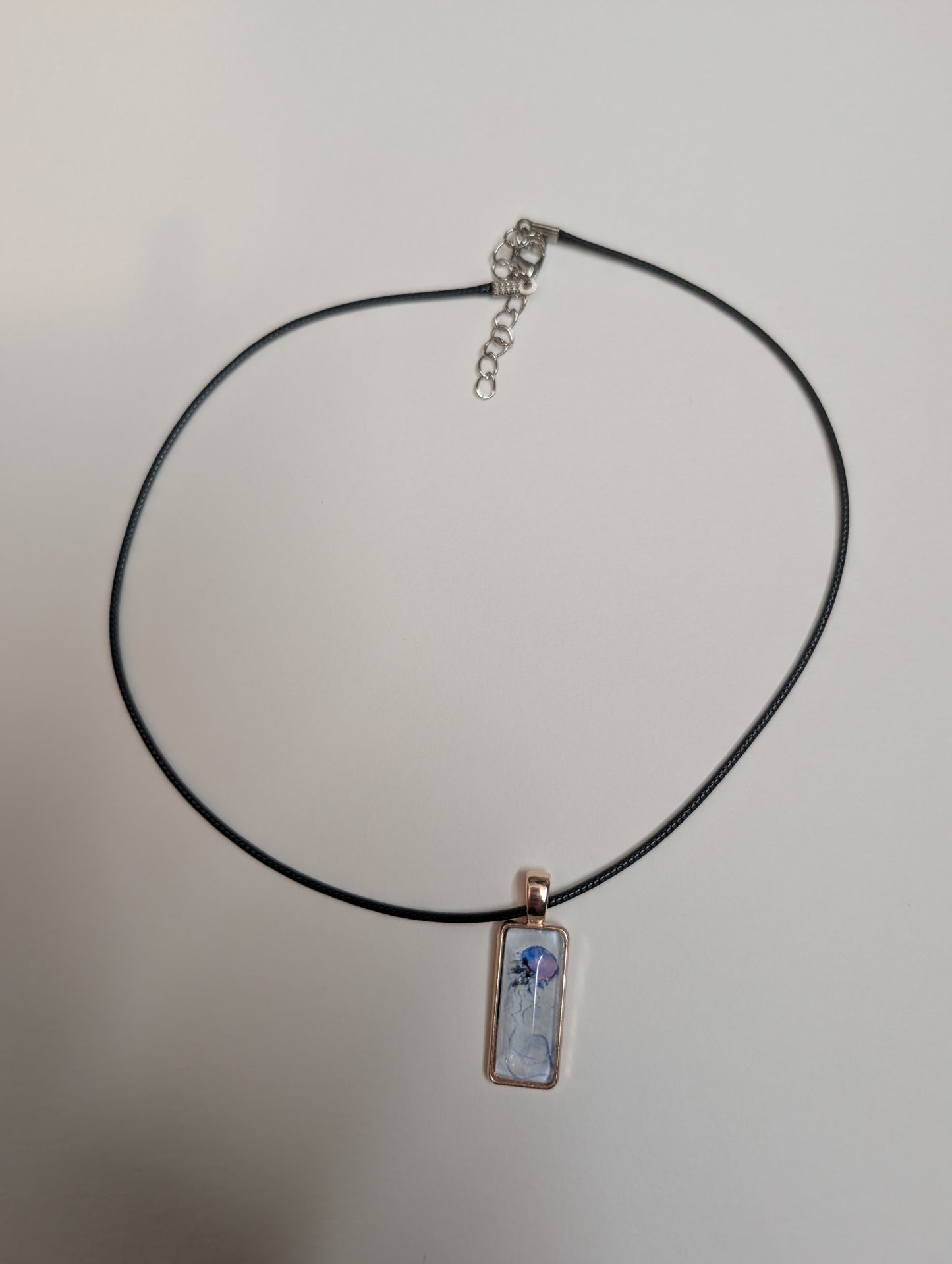 Jellyfish Pendant Necklace - Lora Cavallin Art