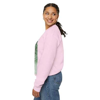 Crewneck Sweatshirt Red Cardinal Bird Watercolor Autum Vibes