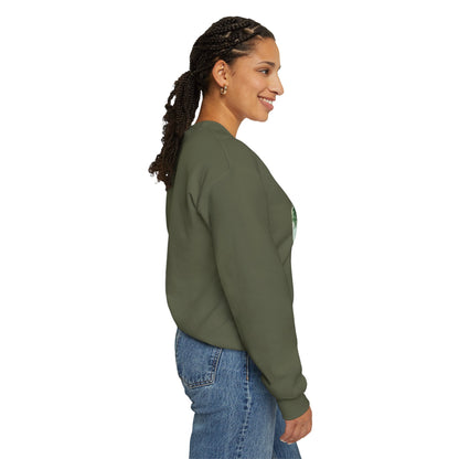 Crewneck Sweatshirt Red Cardinal Bird Watercolor Autum Vibes
