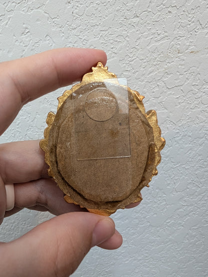 Mini Swan Painting - Tiny Original Watercolor Art by Lora Cavallin