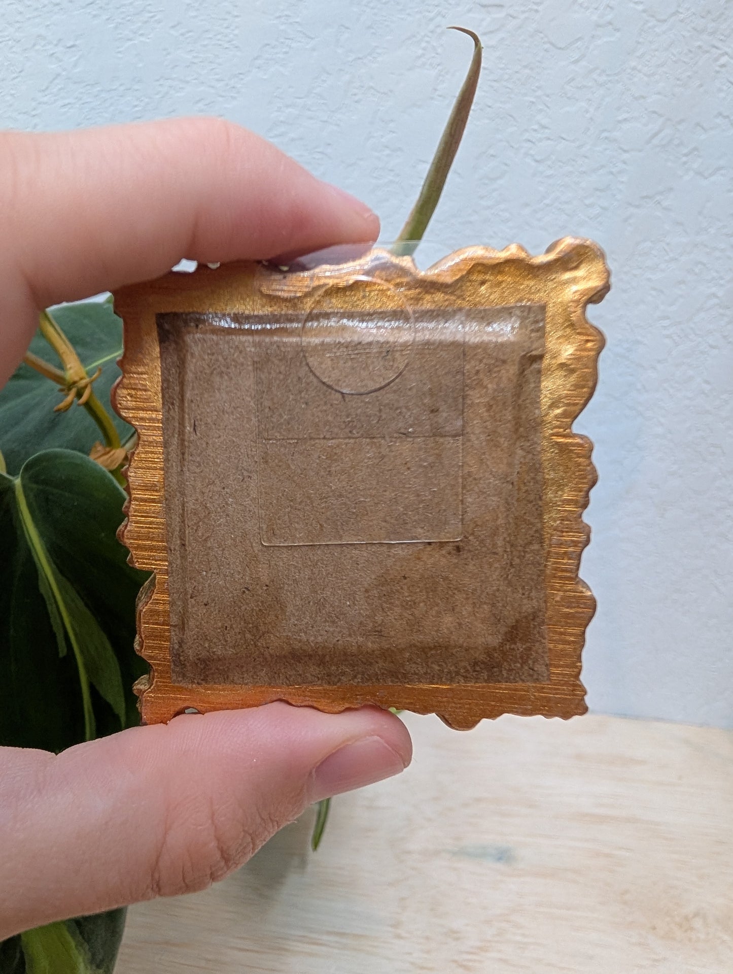 Mini Snow White Apple Painting - Original Watercolor Art by Lora Cavallin