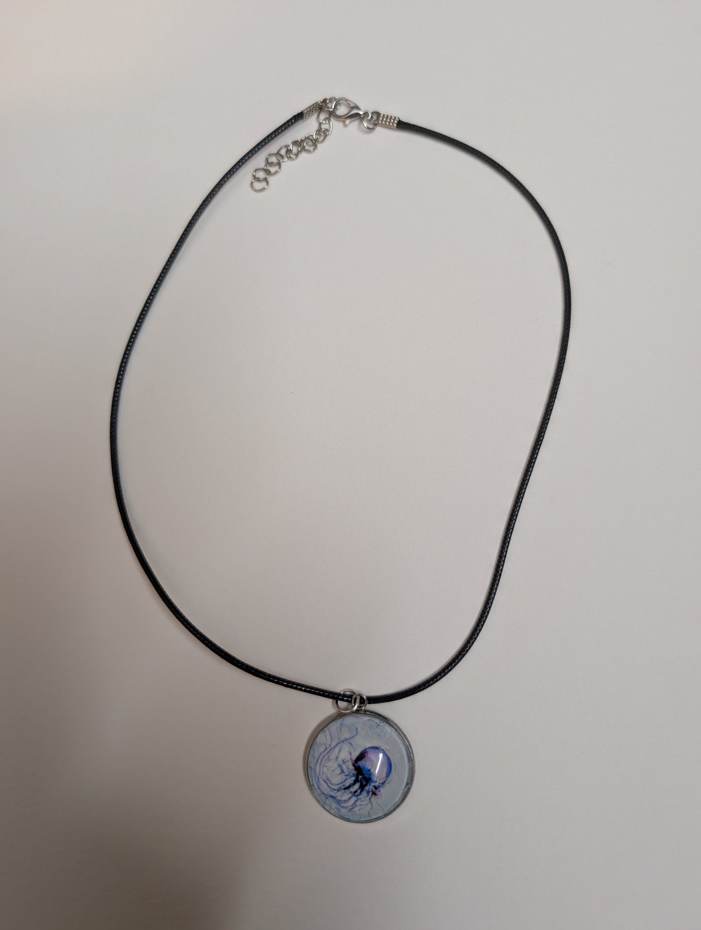 Jellyfish Pendant Necklace - Lora Cavallin Art