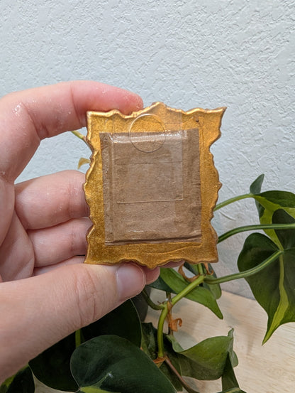 Mini Fox Painting - Original Watercolor Art by Lora Cavallin