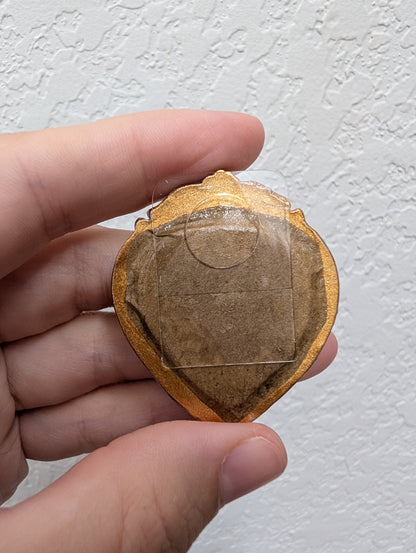 Mini Seahorse Painting - Original Watercolor Art by Lora Cavallin