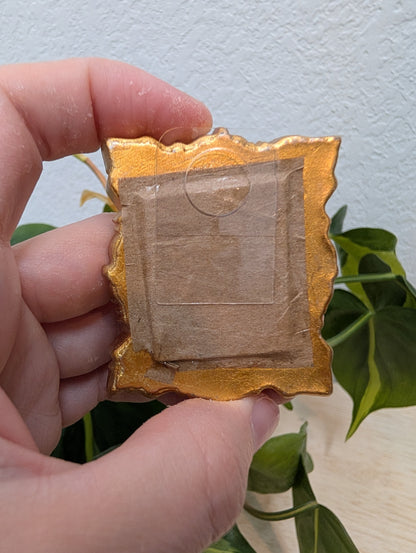 Mini Teacup Painting - Original Watercolor Art by Lora Cavallin