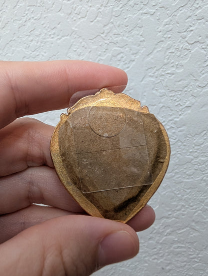 Mini Seahorse Painting - Original Watercolor Art by Lora Cavallin