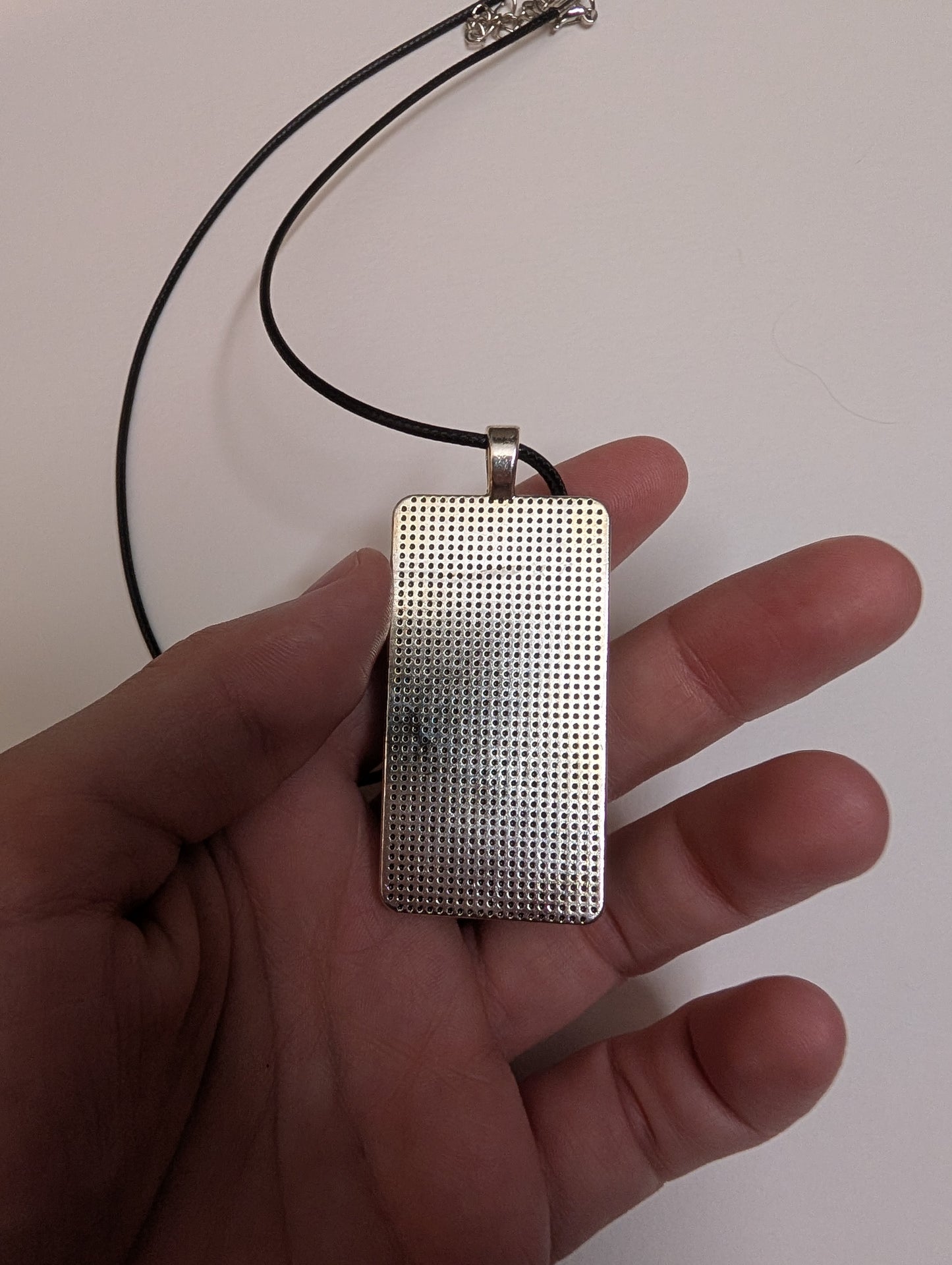 Flamingo on Bike Pendant Necklace - Lora Cavallin Art