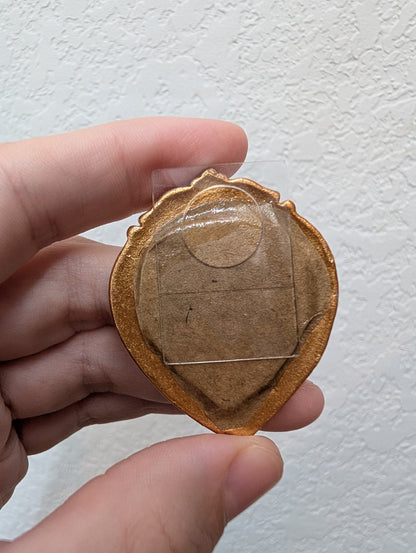 Mini Flamingo Painting - Tiny Original Watercolor Art by Lora Cavallin